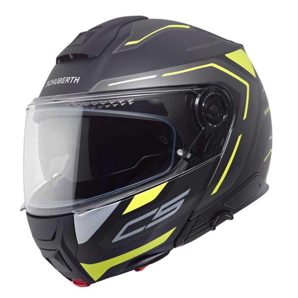 Schuberth C5 Omega Yellow Çene Açılır Motosiklet Kaskı