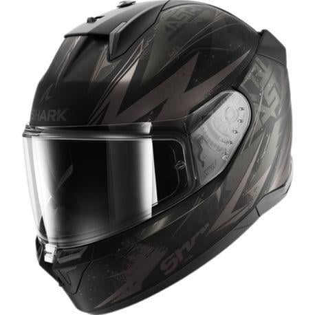 Shark D-Skwal 3 Blast-R Mat Kapalı Motosiklet Kask