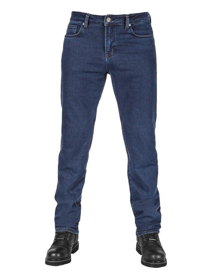 TheBikerJeans Urbanizer Dark Blue Korumalı Cordura Motosiklet Kot Pantolon