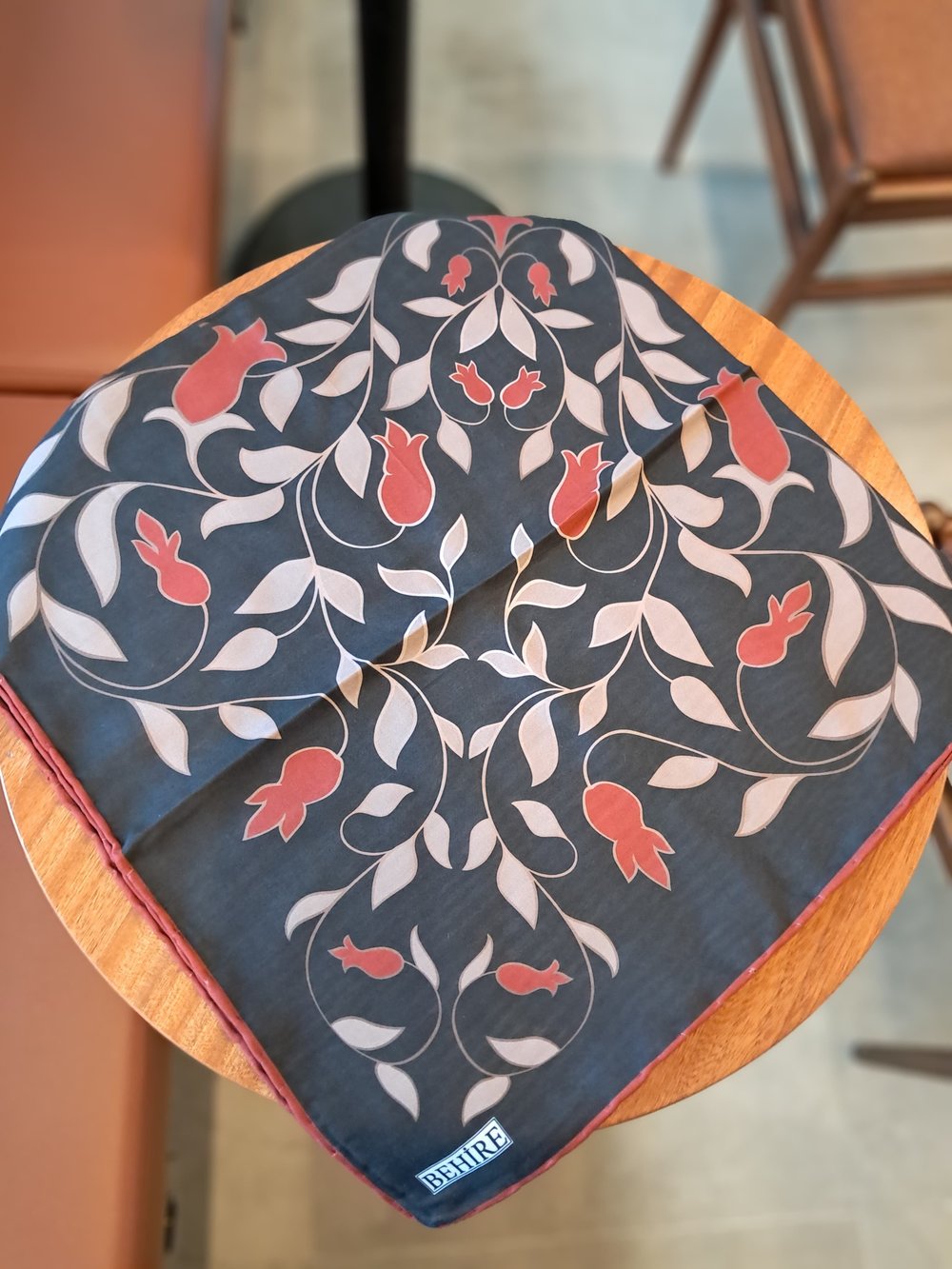 Ahsen Desen Pamuklu Soft Eşarp-Siyah
