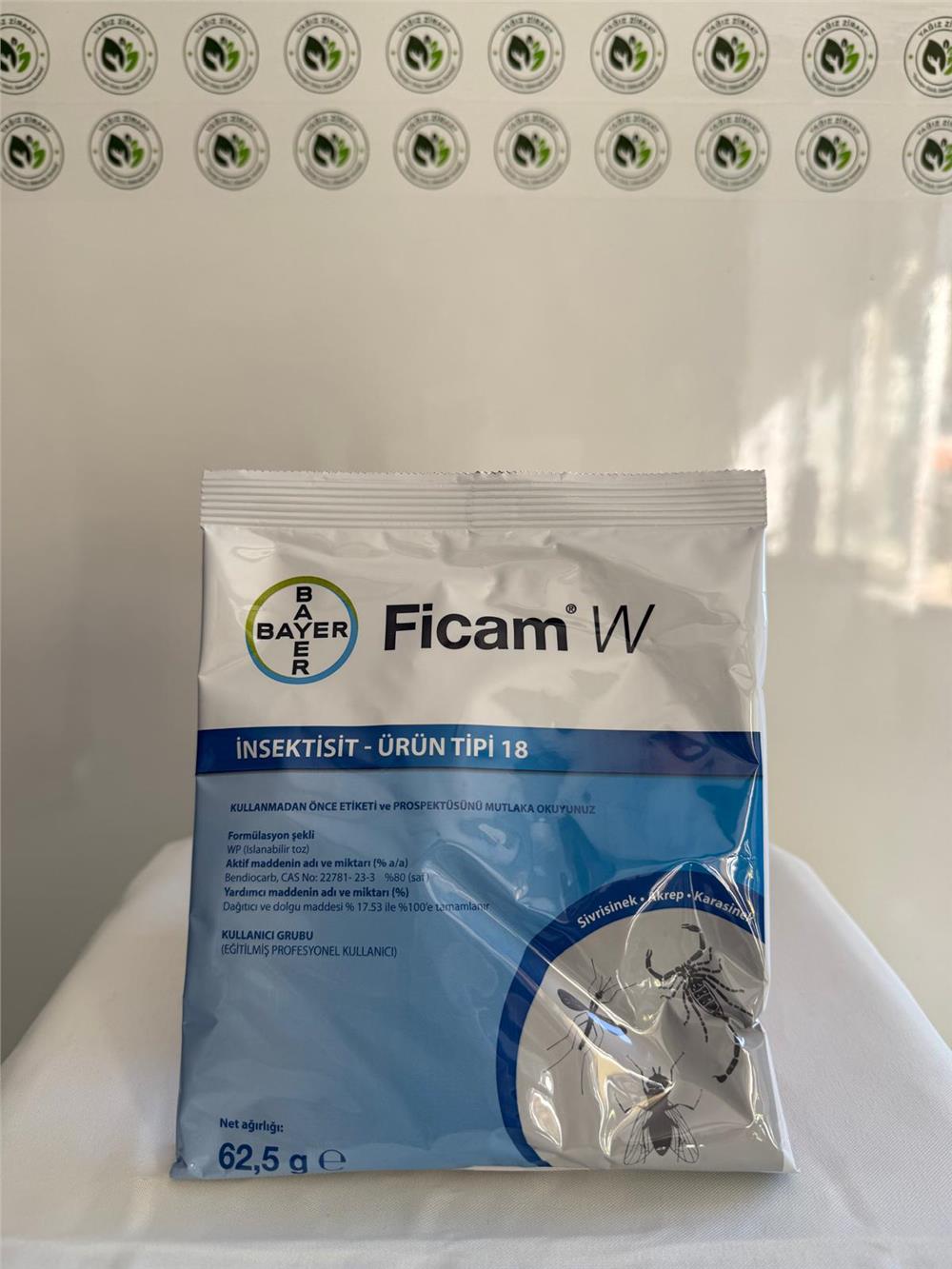 Bayer Ficam WP Haşere Öldürücü 62,50 Gram 