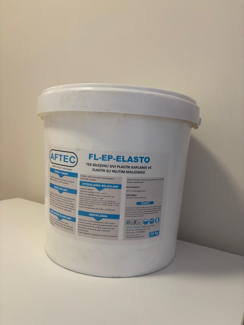 Aftec FL Elasto Beyaz