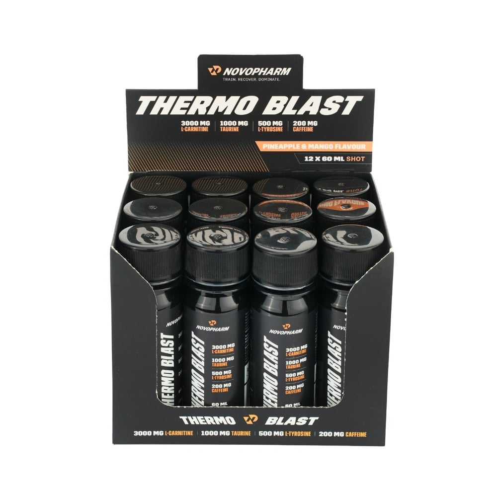 Novopharm Thermo Blast L-Carnitine 60 mlx12 Shot