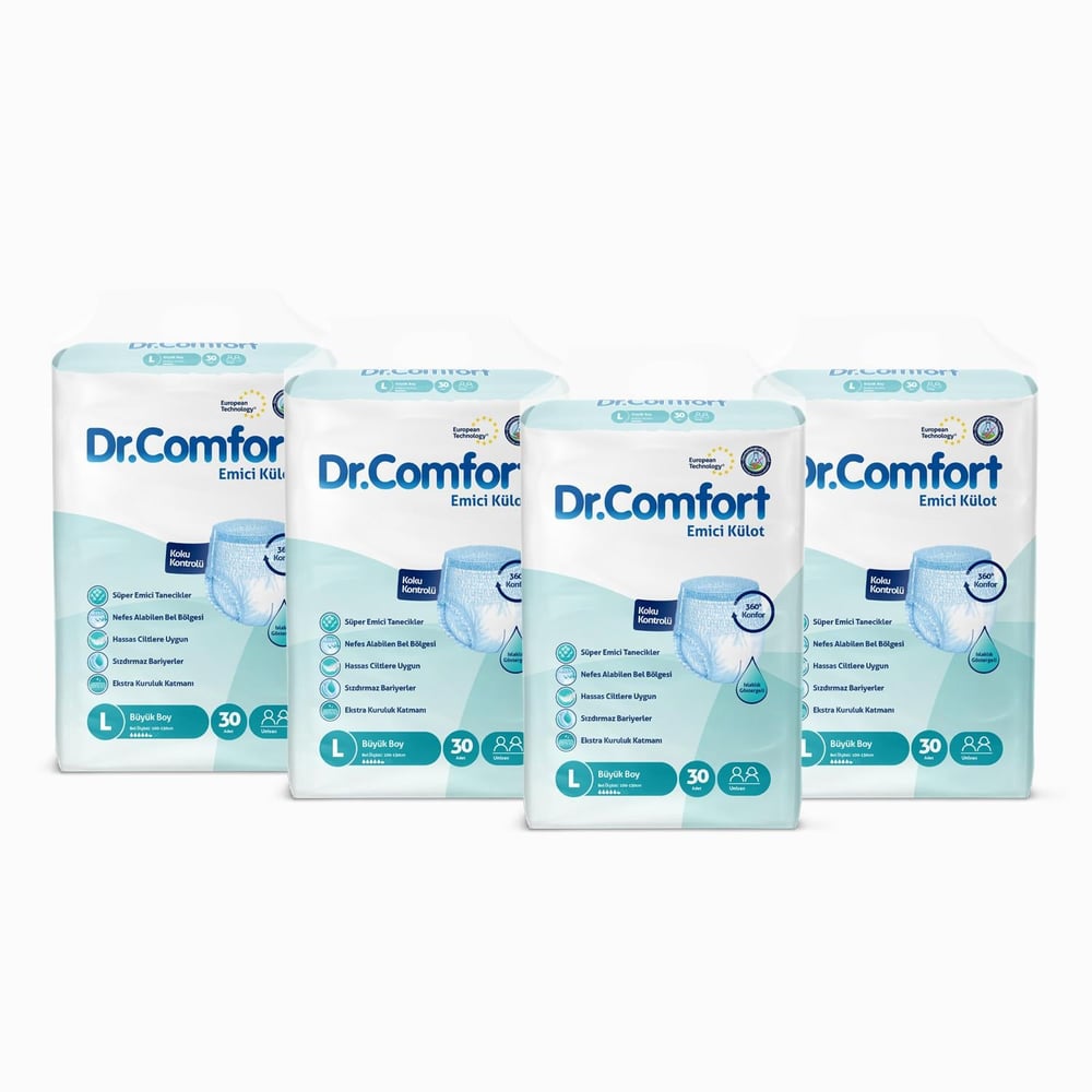 Dr.Comfort Emici Külot Yetişkin Hasta Bezi Large (Büyük) Boy - 120 Adet