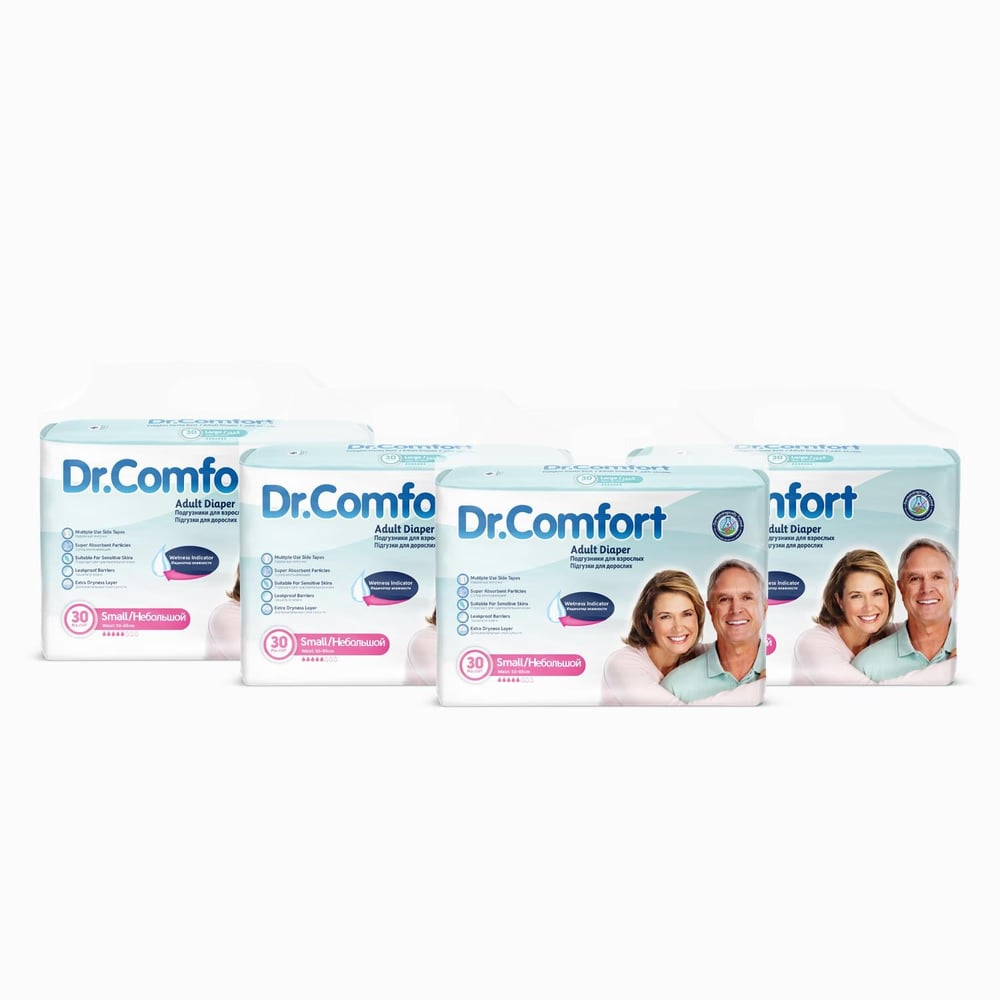 Dr.Comfort Belbantlı Yetişkin Hasta Bezi Small (Küçük) Boy - 120 Adet
