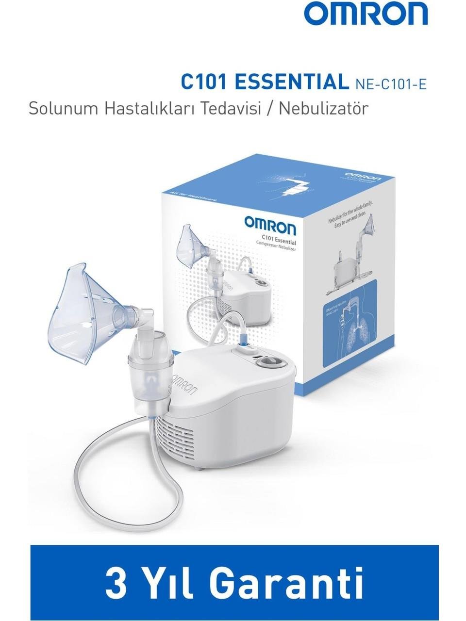 Omron C101 Kompresörlü Nebülizatör Cihazı