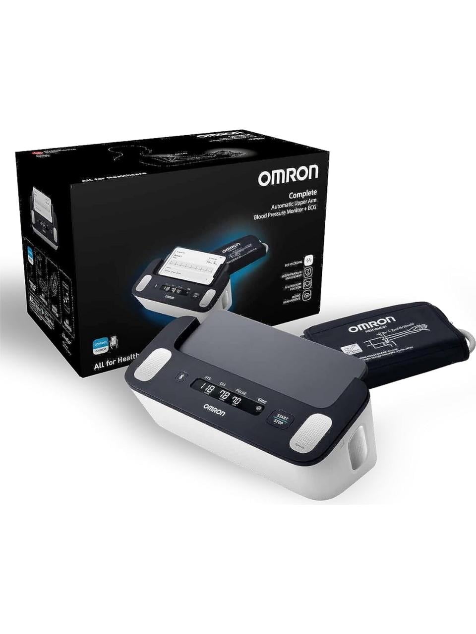 Omron Complete EKG Fonksiyonlu Koldan Ölçer Tansiyon Aleti Hafızalı