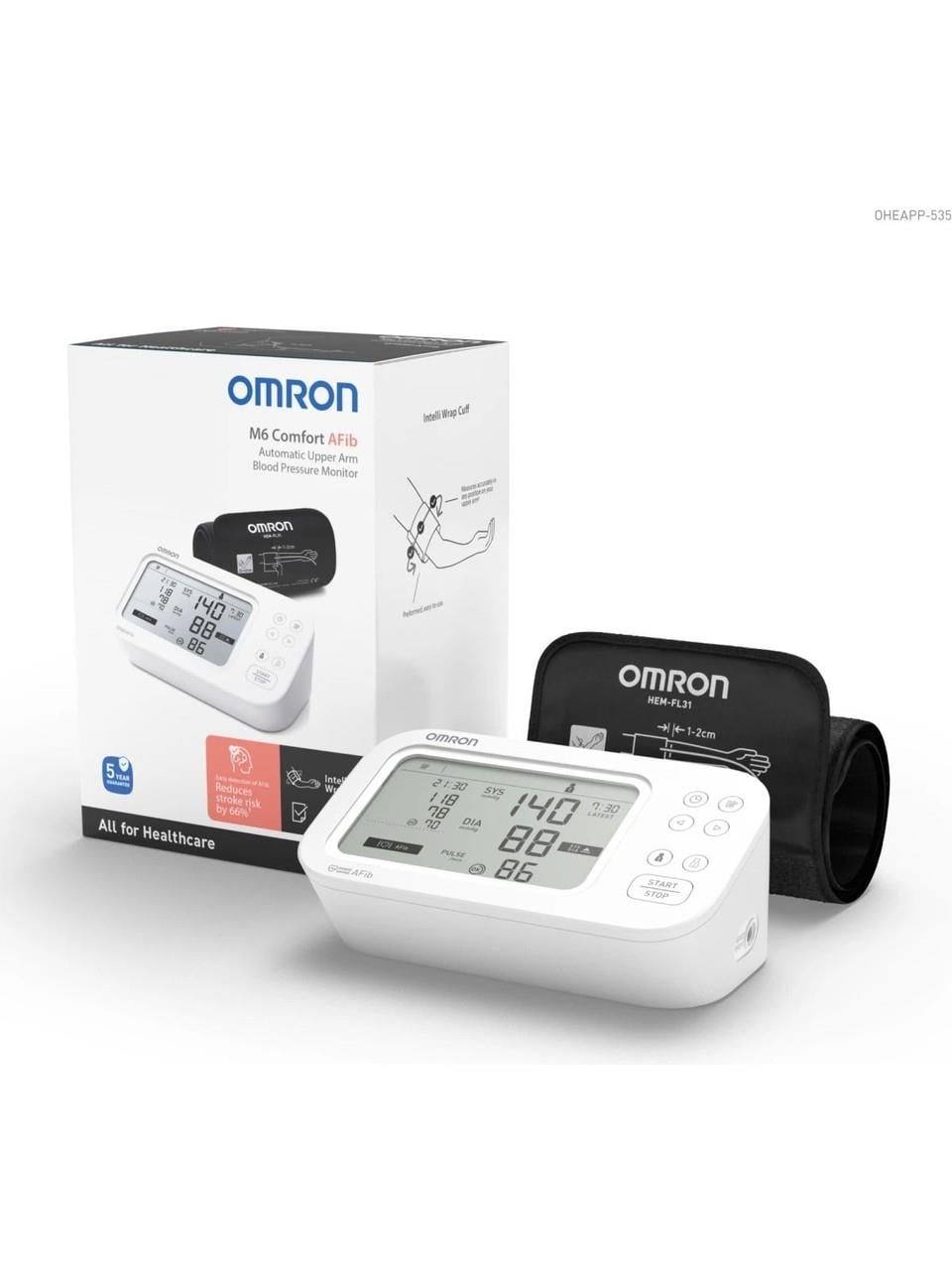 Omron M6 Comfort Koldan Ölçer Tansiyon Aleti Hafızalı