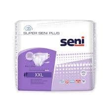 Seni Süper Plus Belbantlı Yetişkin Hasta Bezi XXlarge (Ekstra Ekstra Büyük) Boy - 120 Adet 