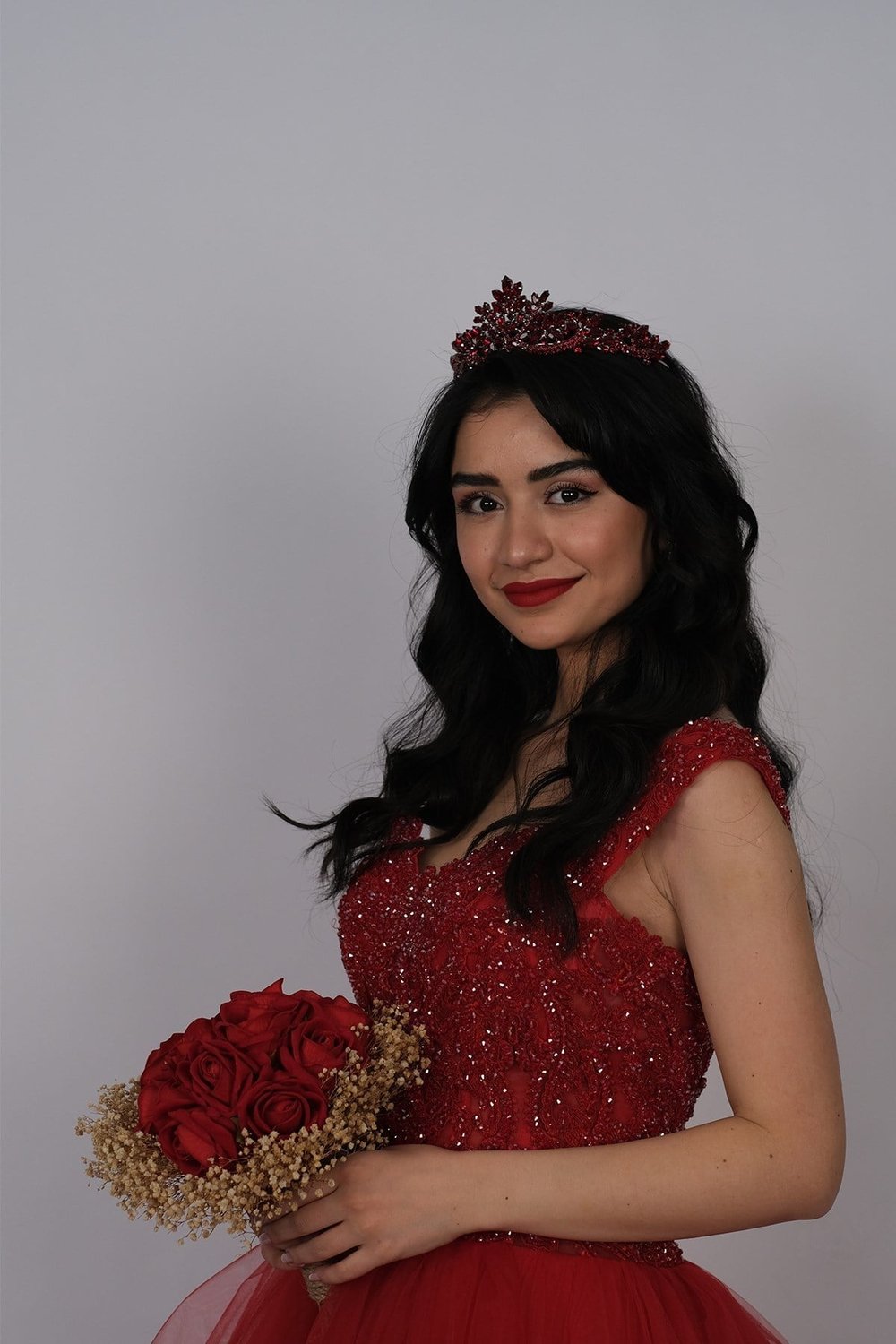 Bordo Berlin Gelin Kına Tacı