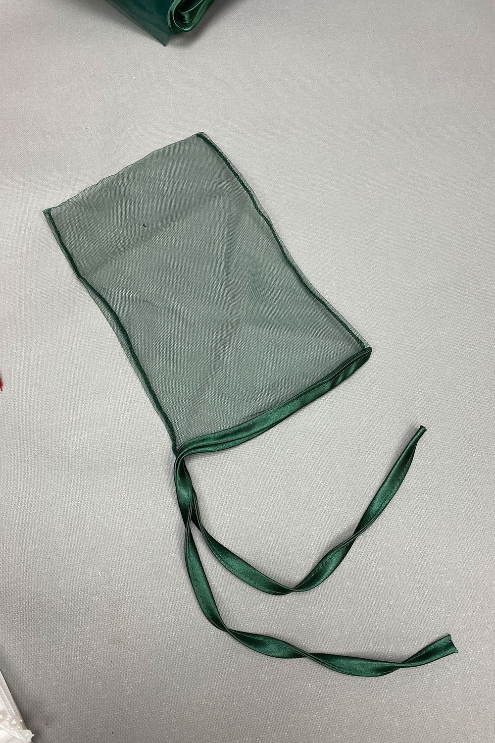 Simli Gelin Duvağı ve Biyeli Damat Örtüsü Takı Kurdele Seti