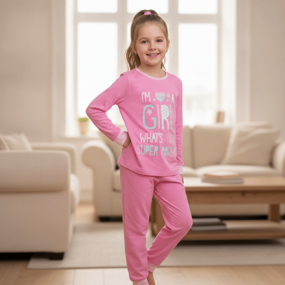 Çocuk Gril Baskılı 2'li Takım CB1016