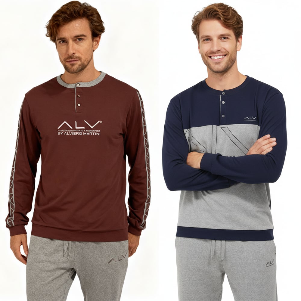 Erkek Pamuklu 2 Adet 2'li Pijama Takımı BB2229