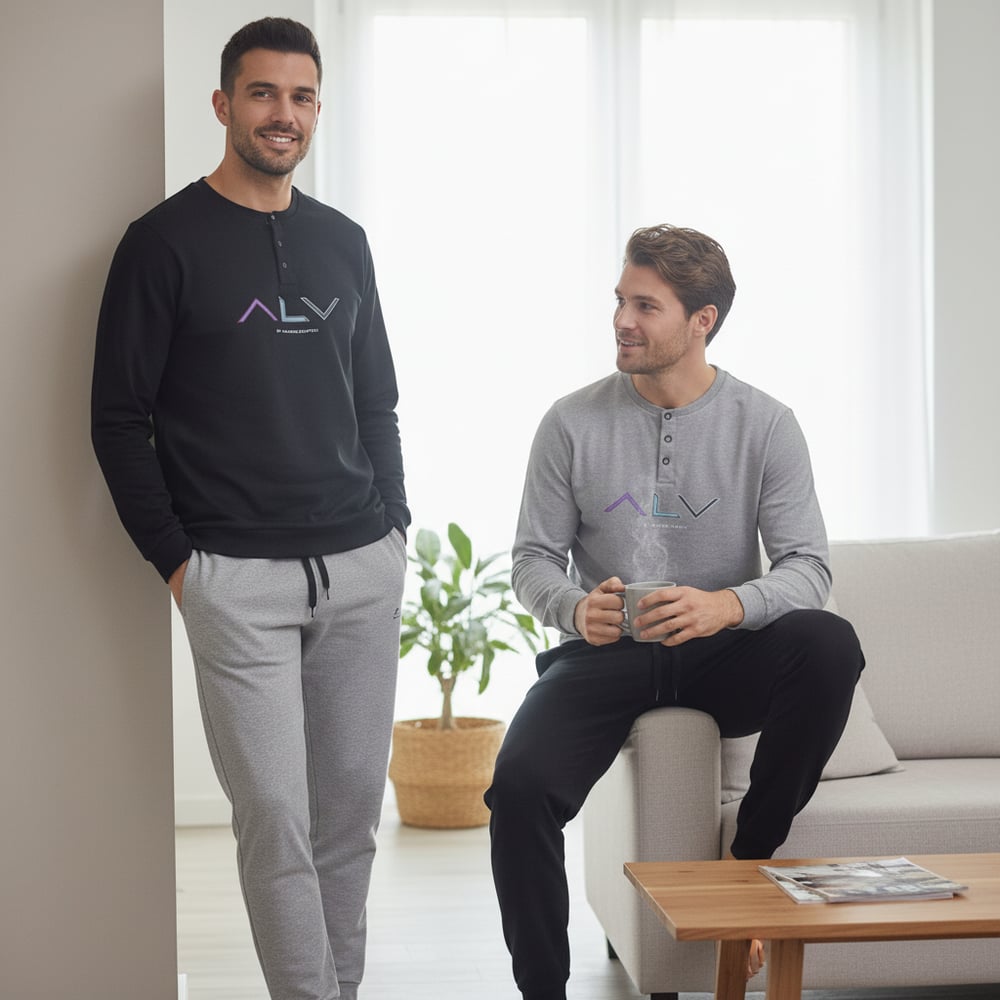 Erkek Pamuklu Bohçalık Ve Çeyizlik 2 Adet 2'li Pijama Takımı BB2479