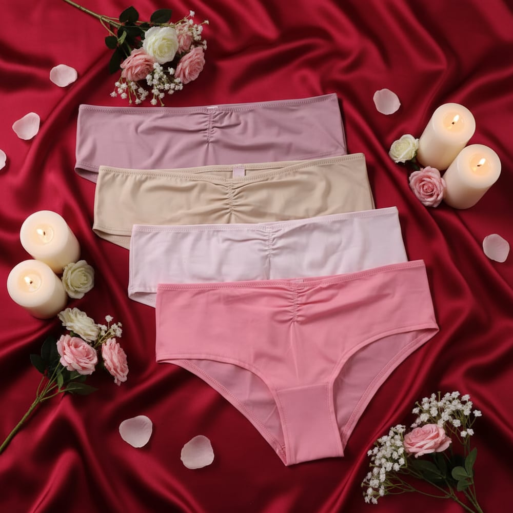 Kadın 4 lü Hipster Külot Set BB2154