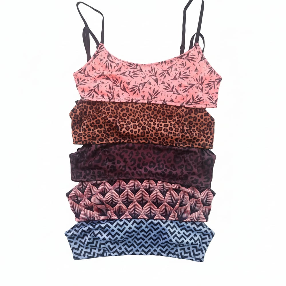 Kadın Balensiz Desteksiz Scoop Bralet 5 Renk 5'li Paket Sütyen BB2133