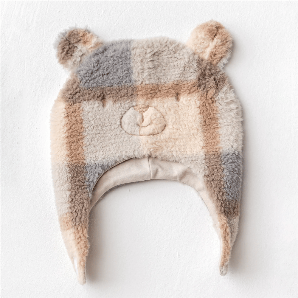 Andywawa Teddy Peluş Şapka Gri