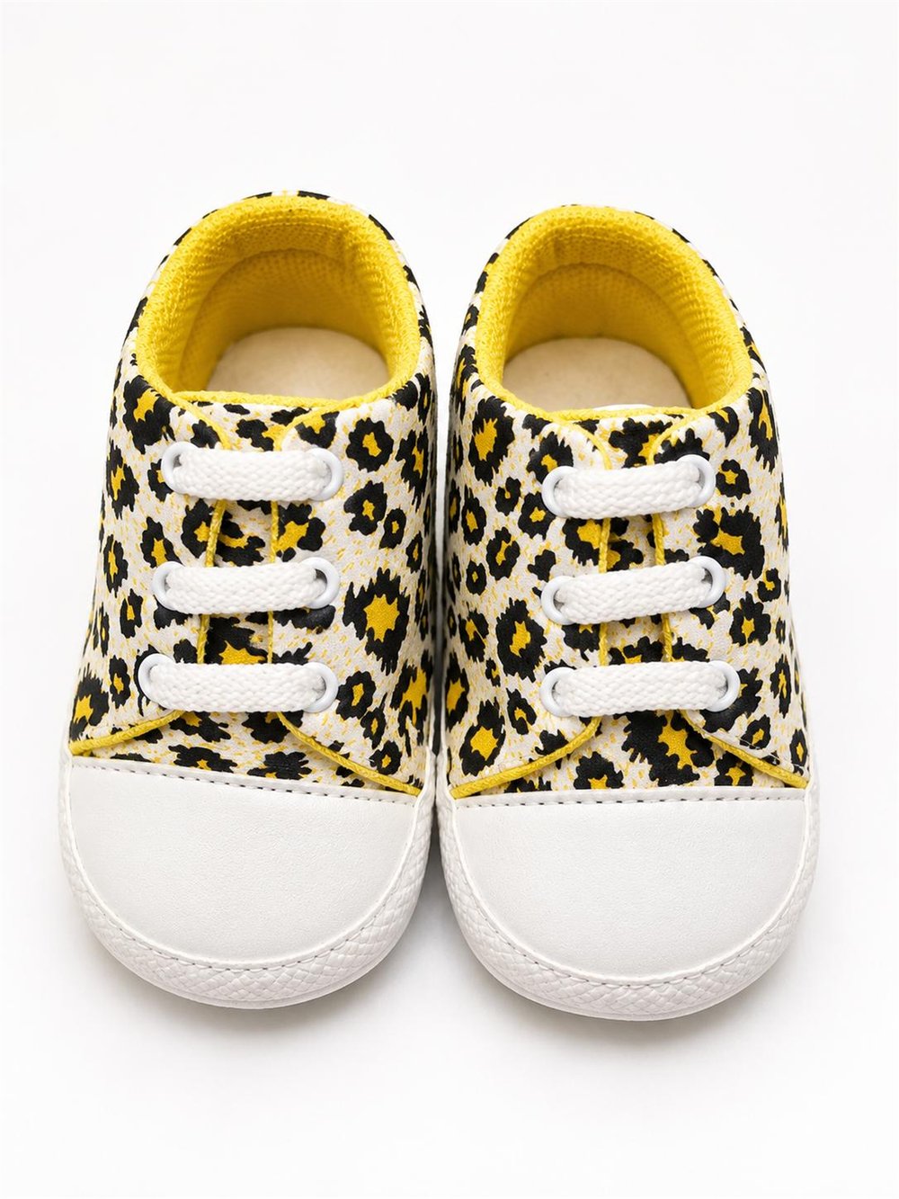 Bebiccino Ayakkabı Sarı Leopar