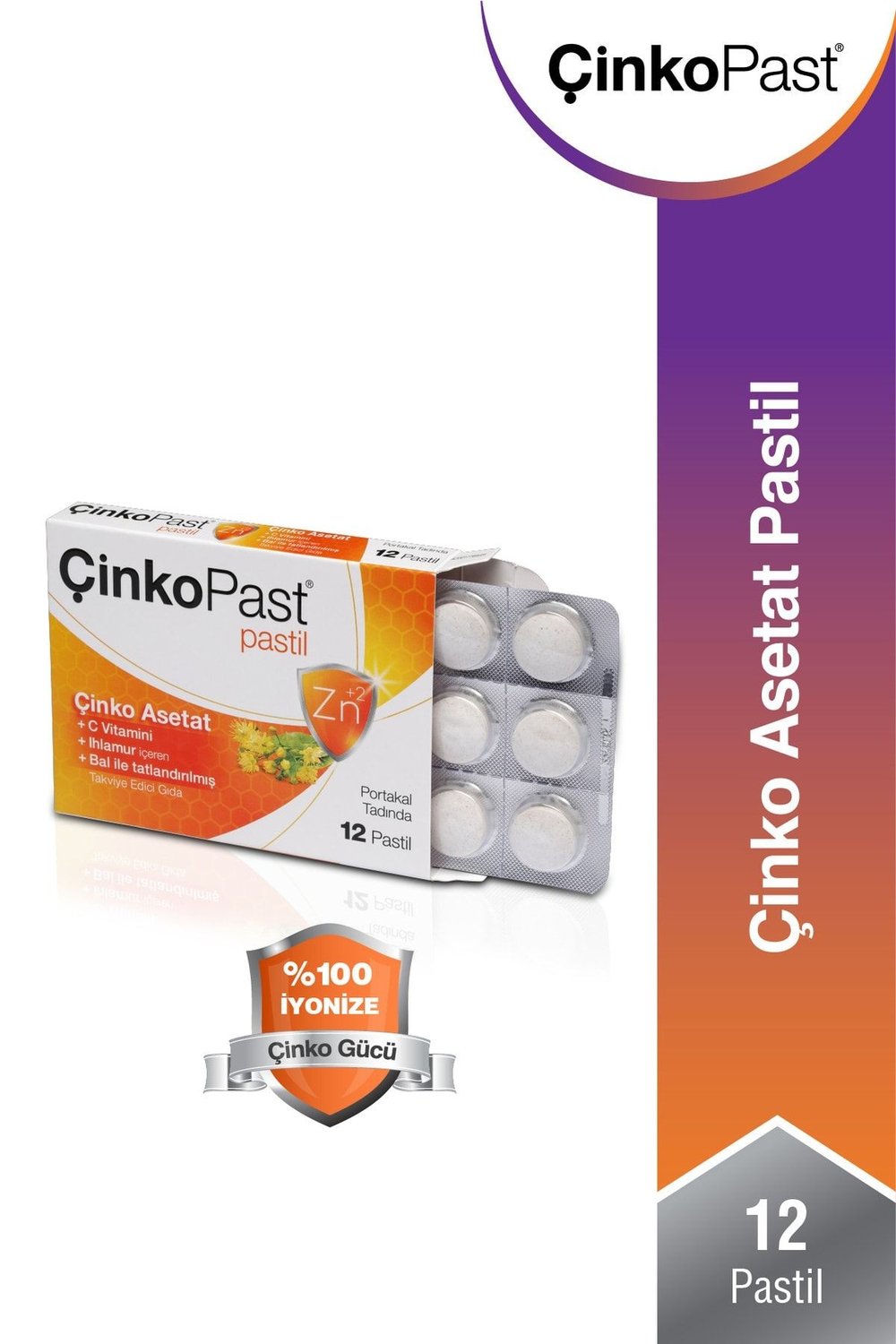 C Vitamini Ihlamur Bal Pastil 12li