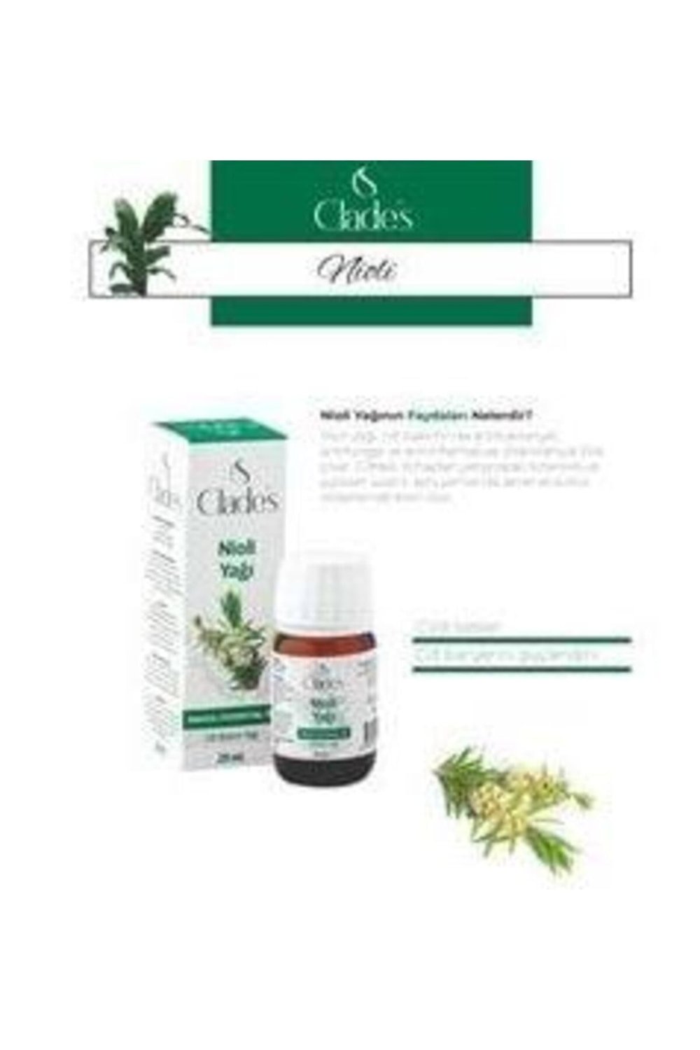 Clades Aloe Vera Yağı 20 Ml