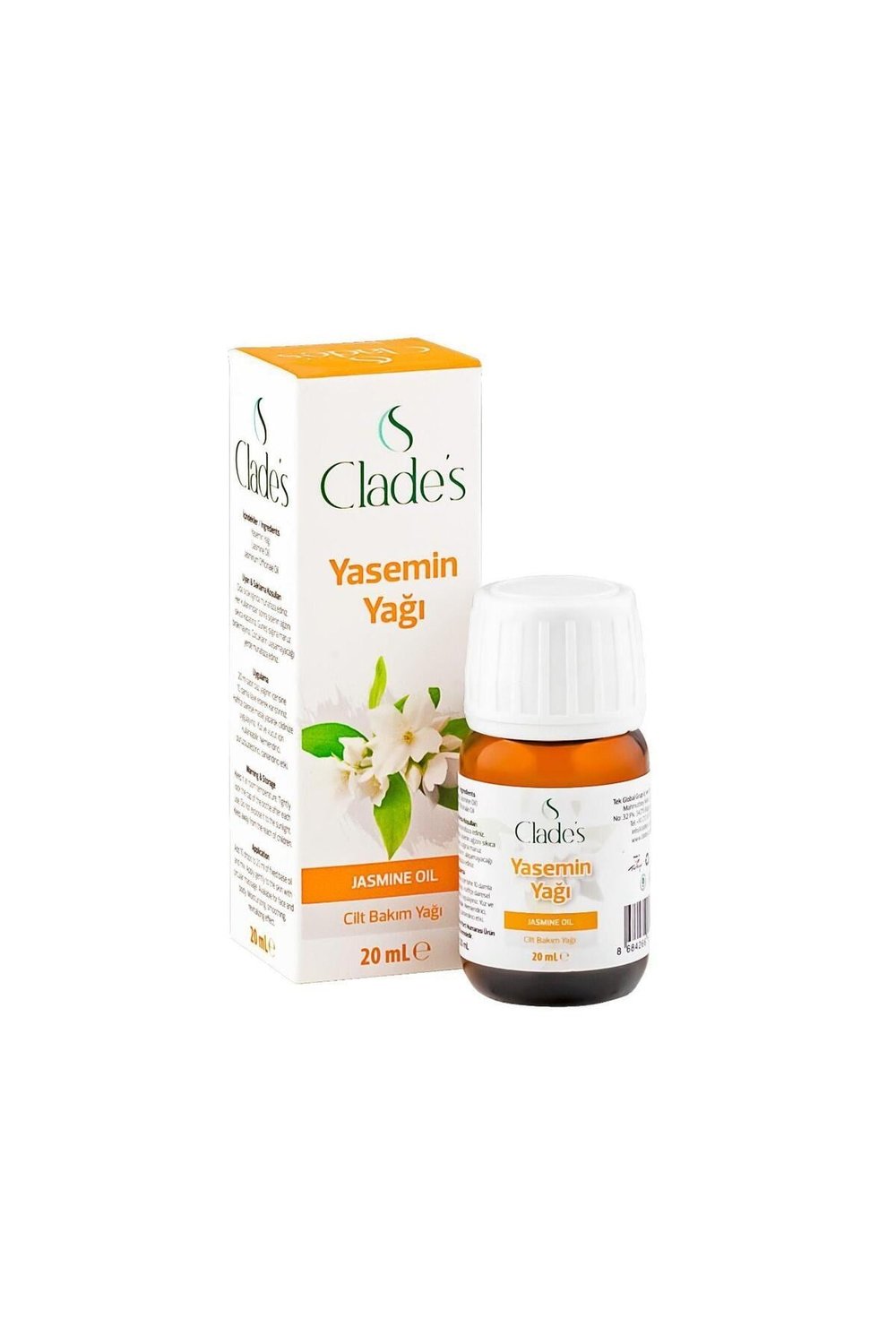Clades Yasemin Yağı 20 Ml