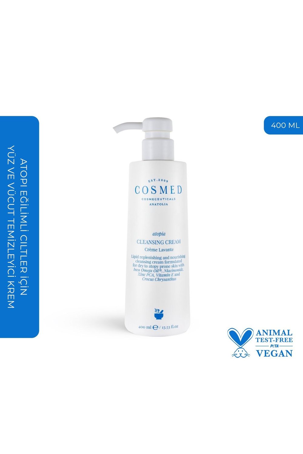 COSMED Atopıa Cleansıng Cream 400 Ml