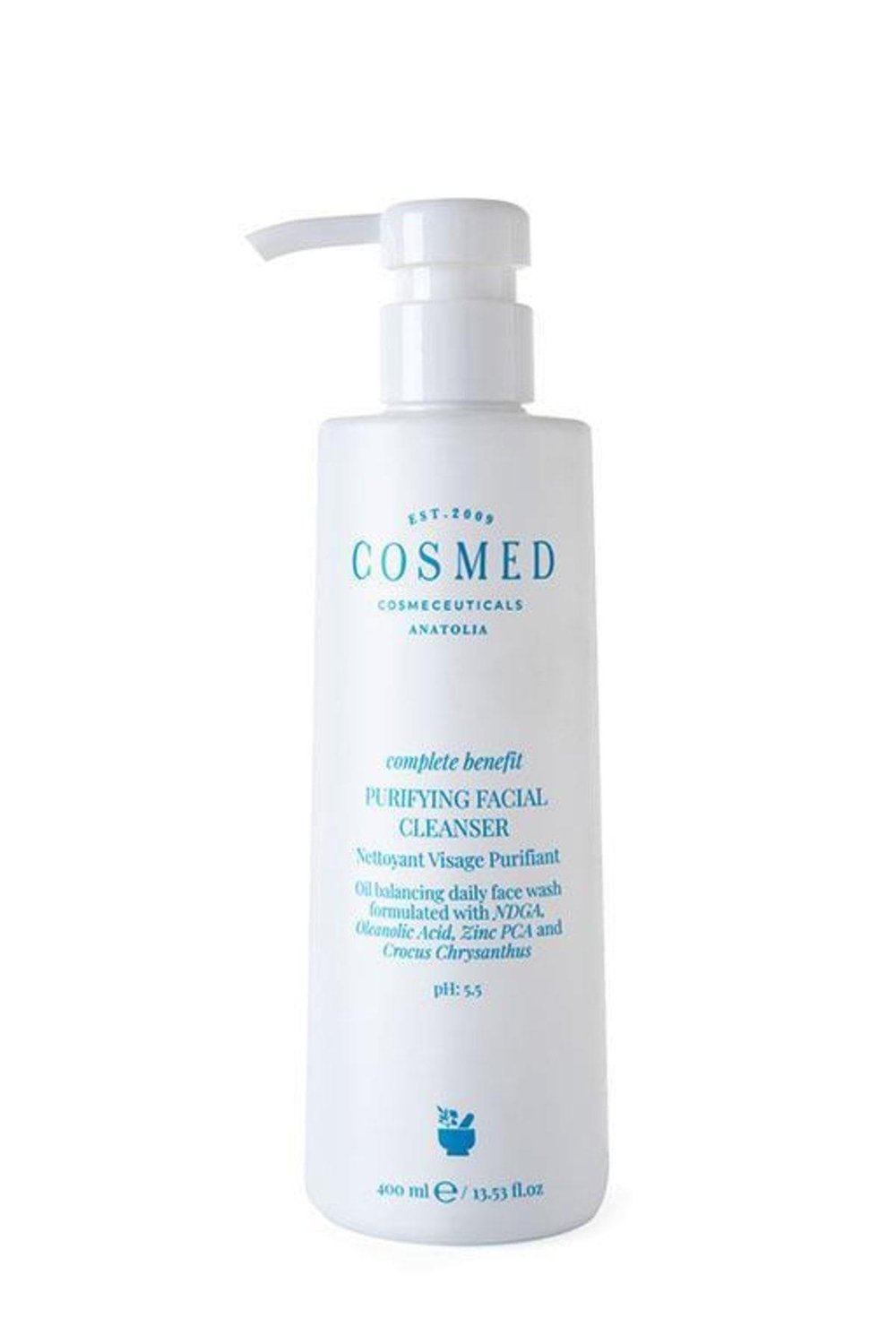 COSMED Complete Benefit Purifying Facial Cleanser - Yağlı Ve Akne Eğilimli Ciltlere Özel Arındırıcı Yüz Tem