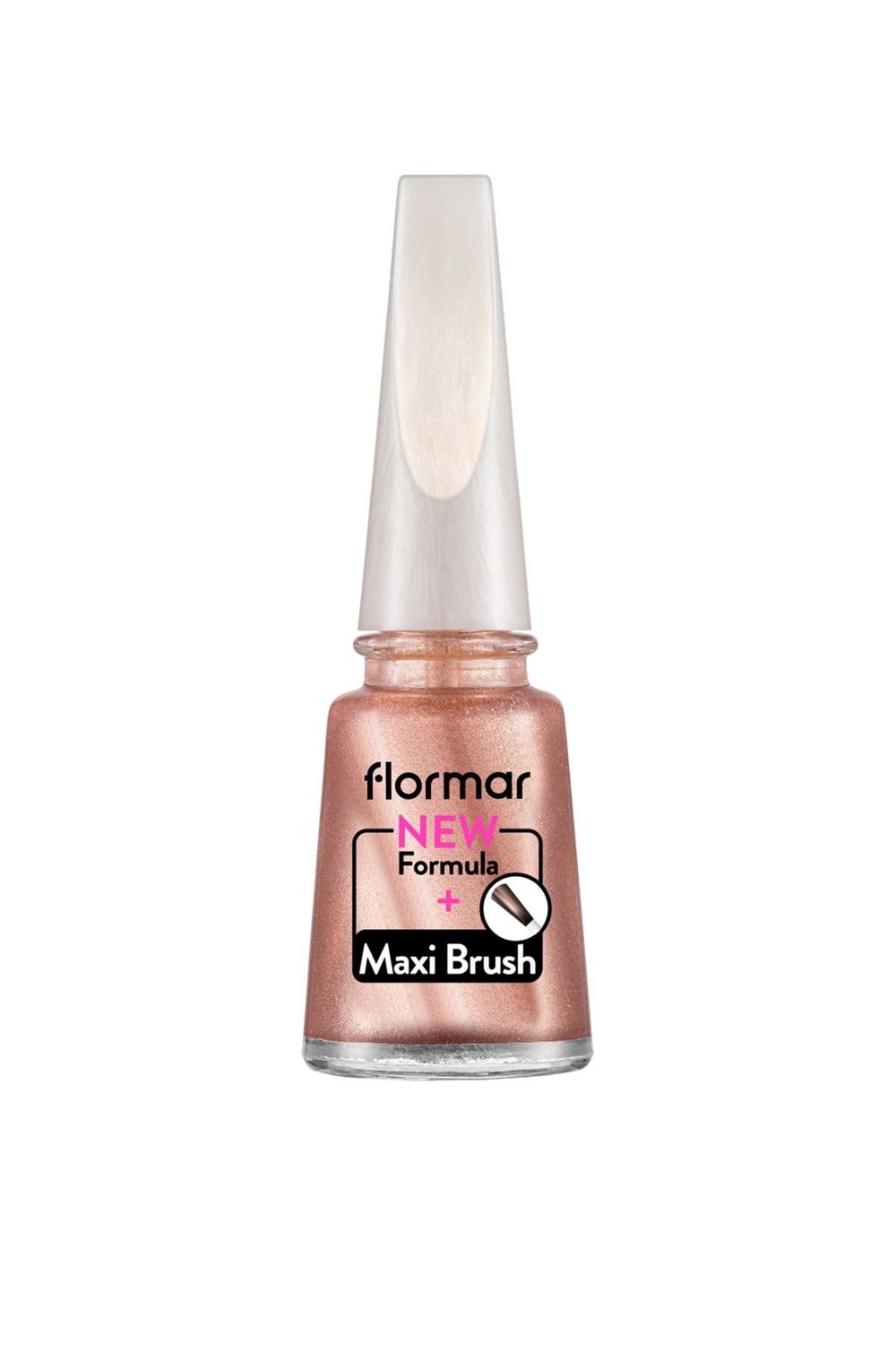 Flormar Sedefli Parlak Oje (KAHVE) - Pearly Nail Enamel - Pl375 Vetch Flower - 8682536035491