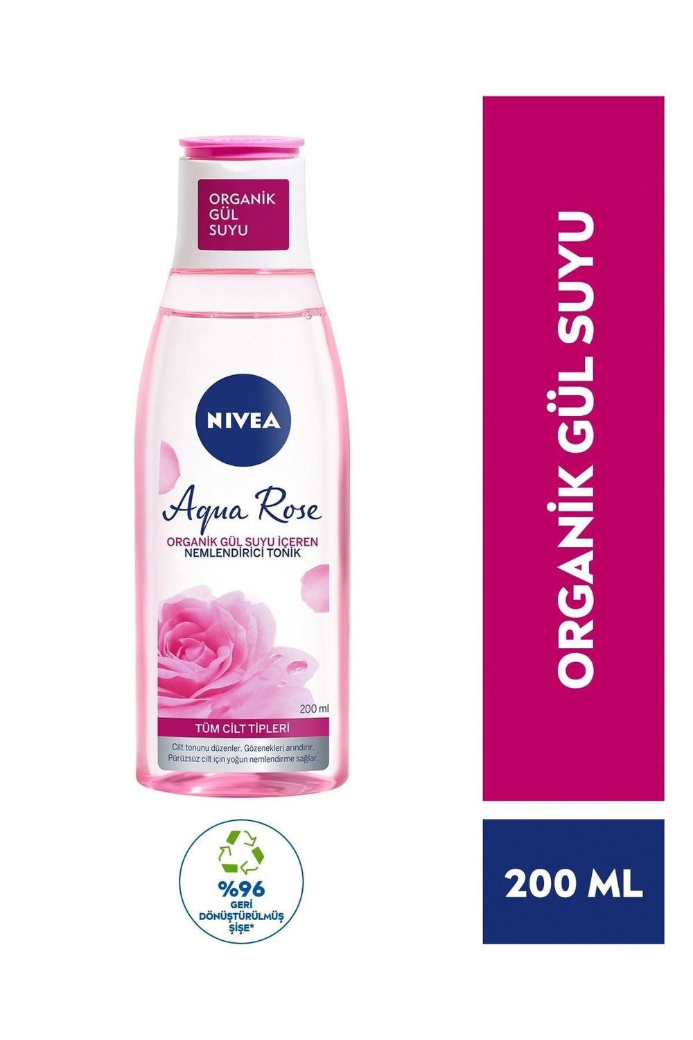 Nıvea Aqua Rose Organik Gül Suyu Içeren Tonik 200 Ml