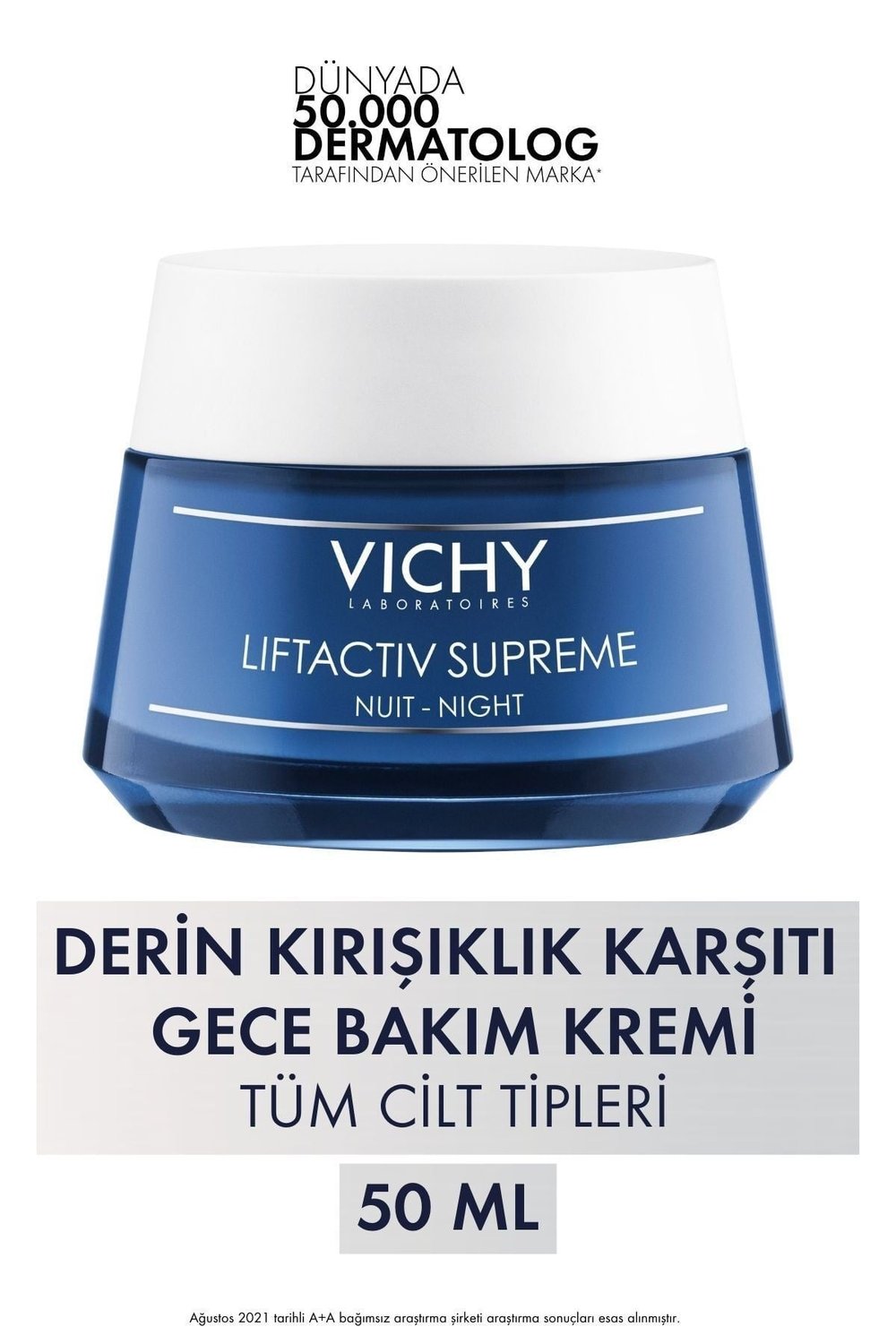 Vichy Liftactiv Supreme Gece Bakım Kremi 50 Ml