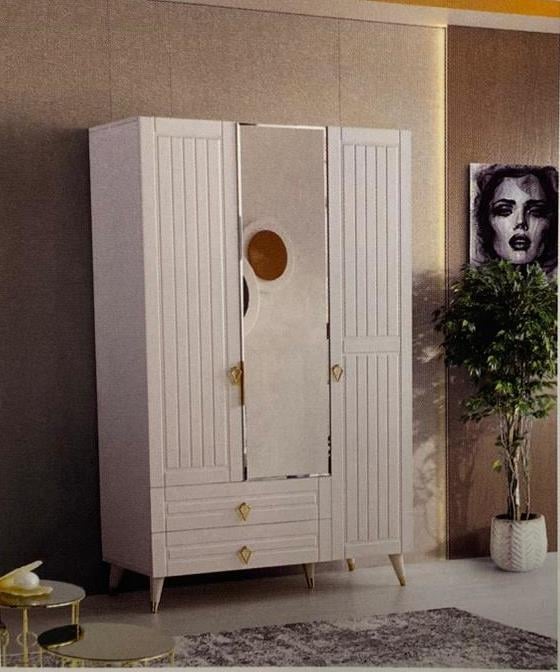 LİKYA 3 KAPILI GARDIROP DORUKLAR