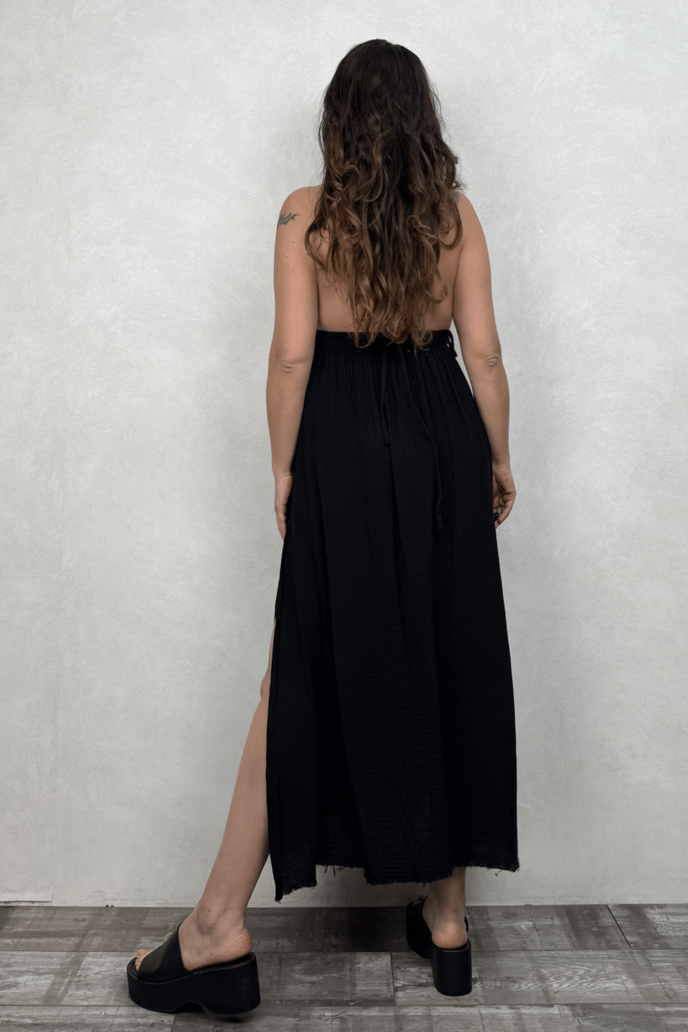 Blanca Babil Premium Elbise - Siyah