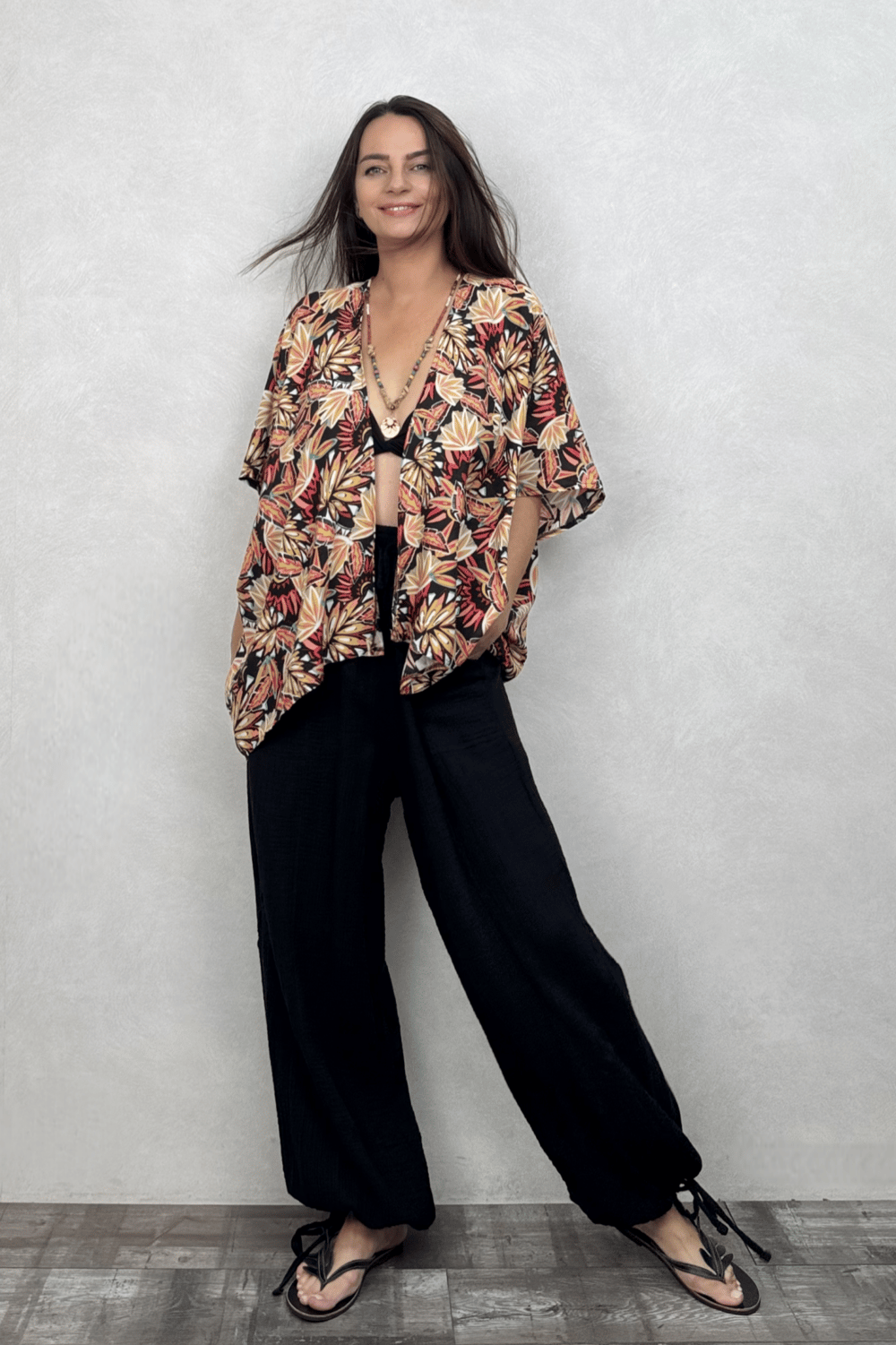 Bahama Kimono- Siyah