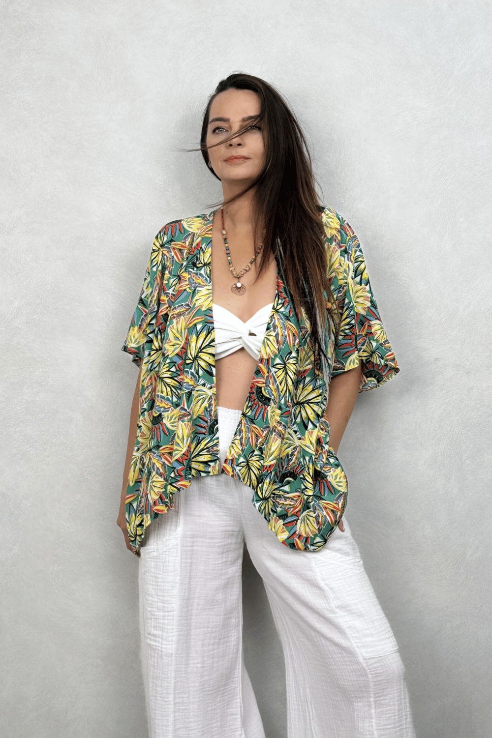 Bahama Kimono- Yeşil