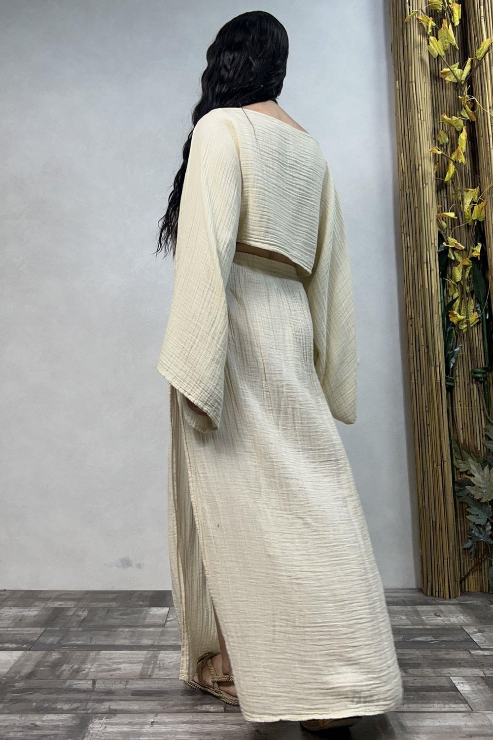 Bia Müslin Etek Beige  - Bej