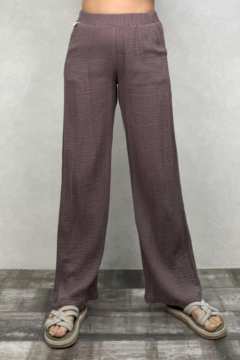 Ceres Müslin Pantolon Twilight - Alacakaranlık Mor