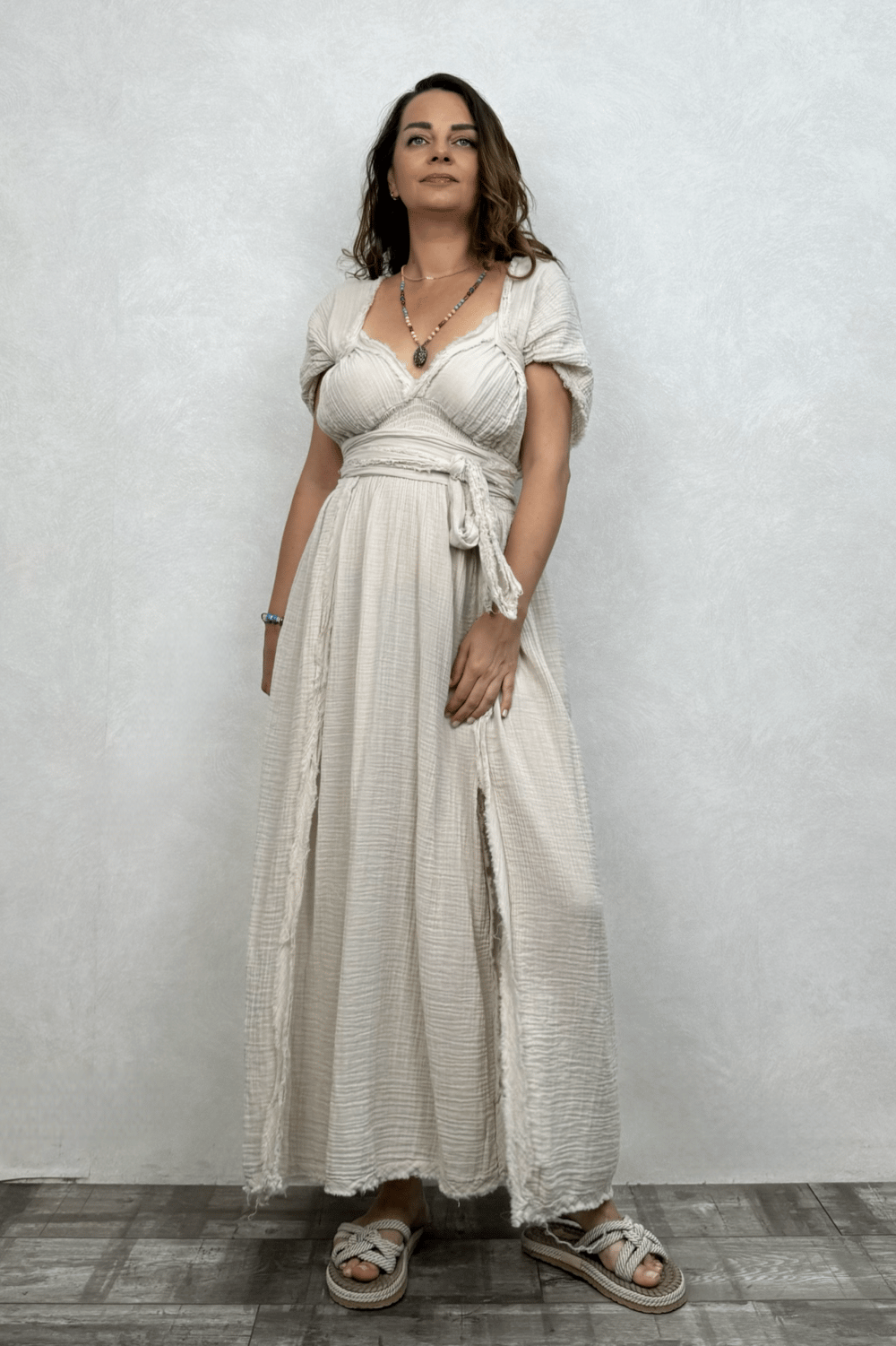 Blanca Doris Elbise - Rainday Bulut Gri