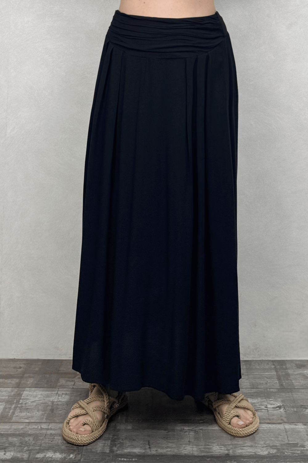 Drape Bel Bohem Etek - Siyah