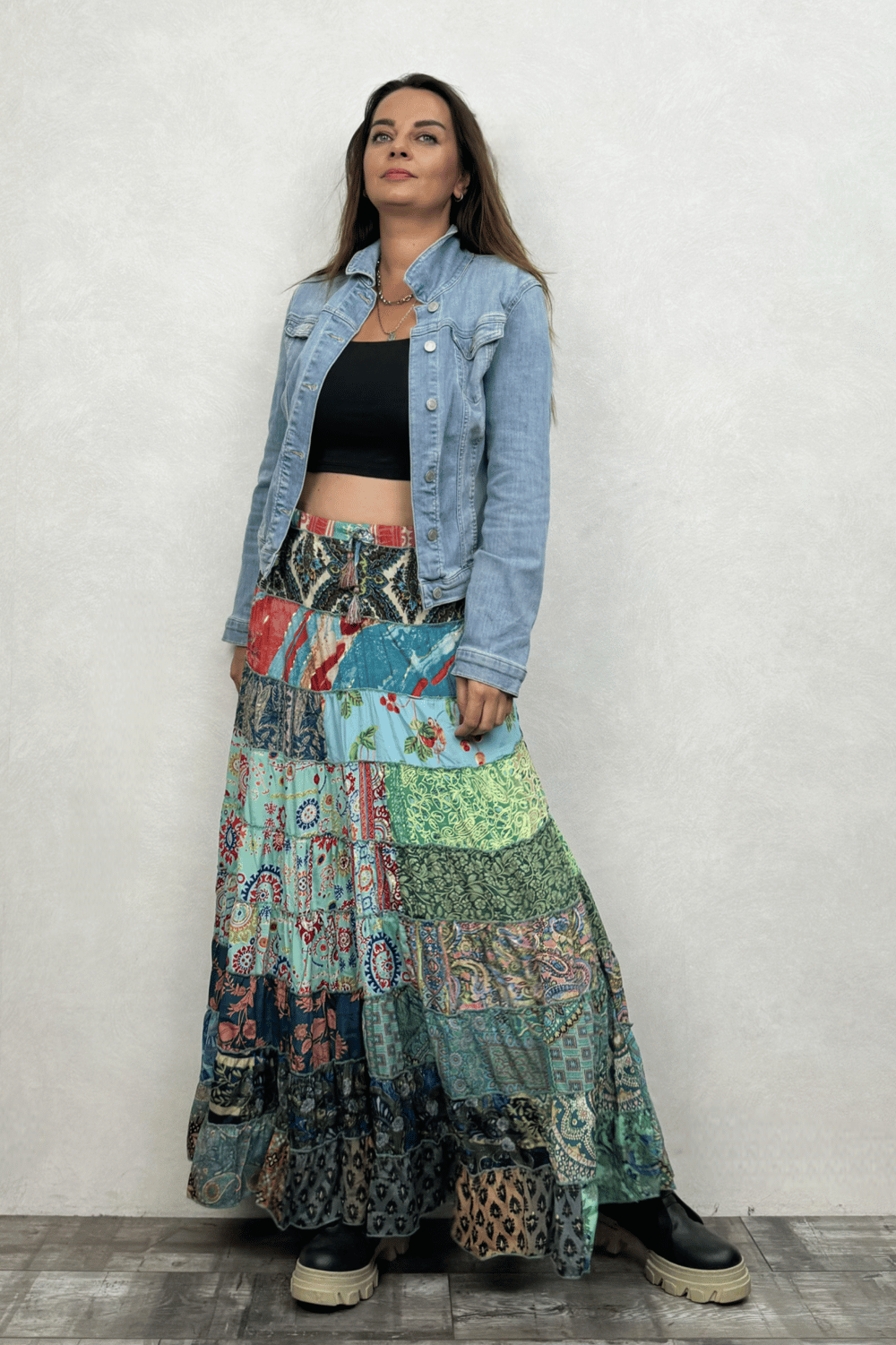 Gypsy Patch İpek Etek - Doce