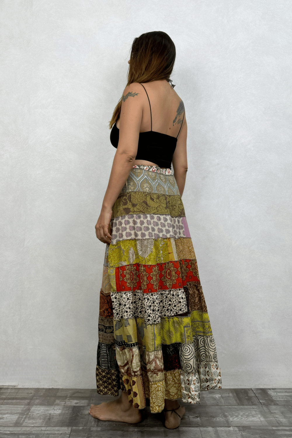 Gypsy Patch İpek Etek-Diez