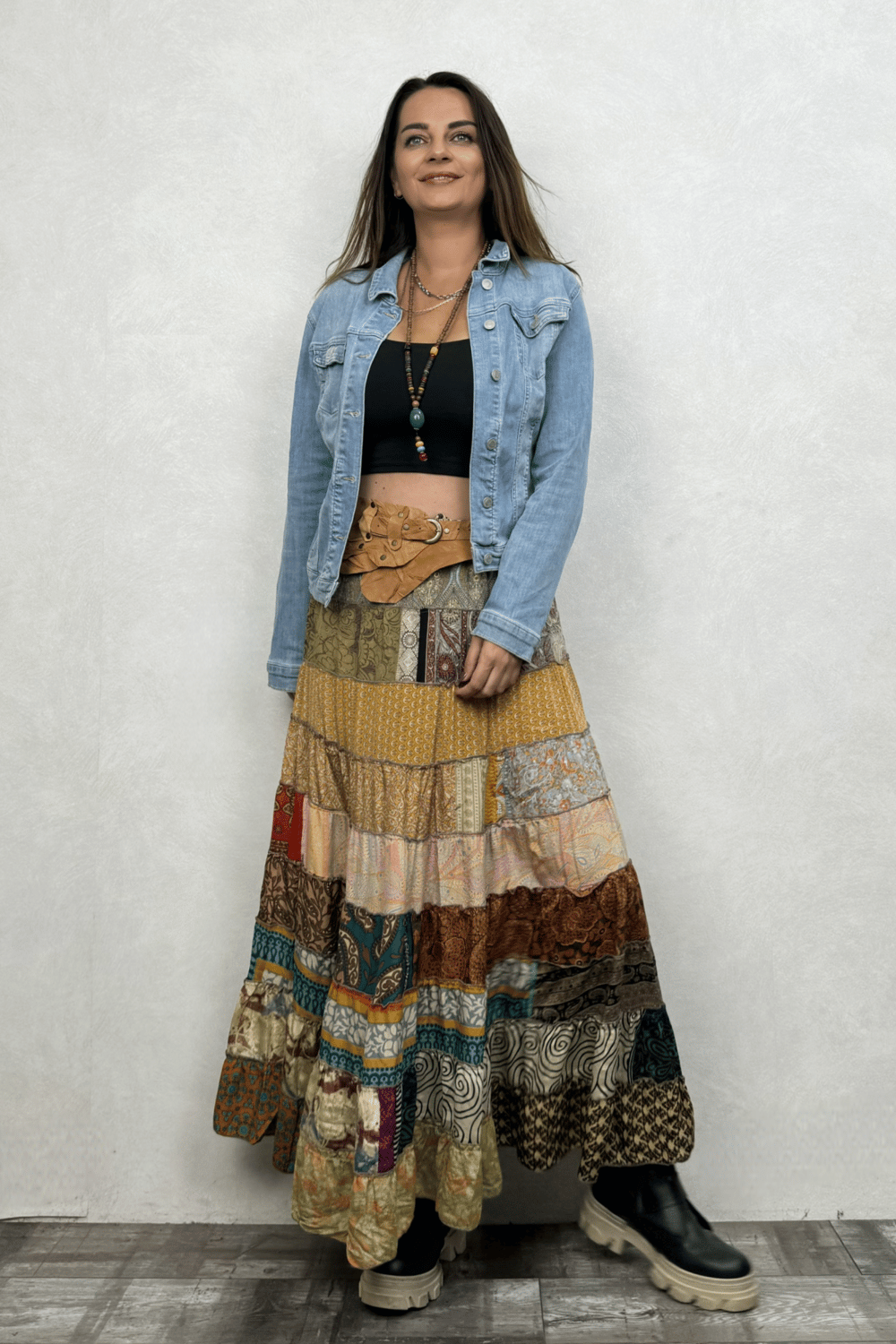 Gypsy Patch İpek Etek-Diez