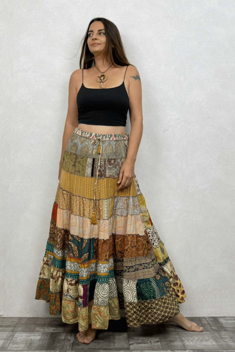 Gypsy Patch İpek Etek-Diez