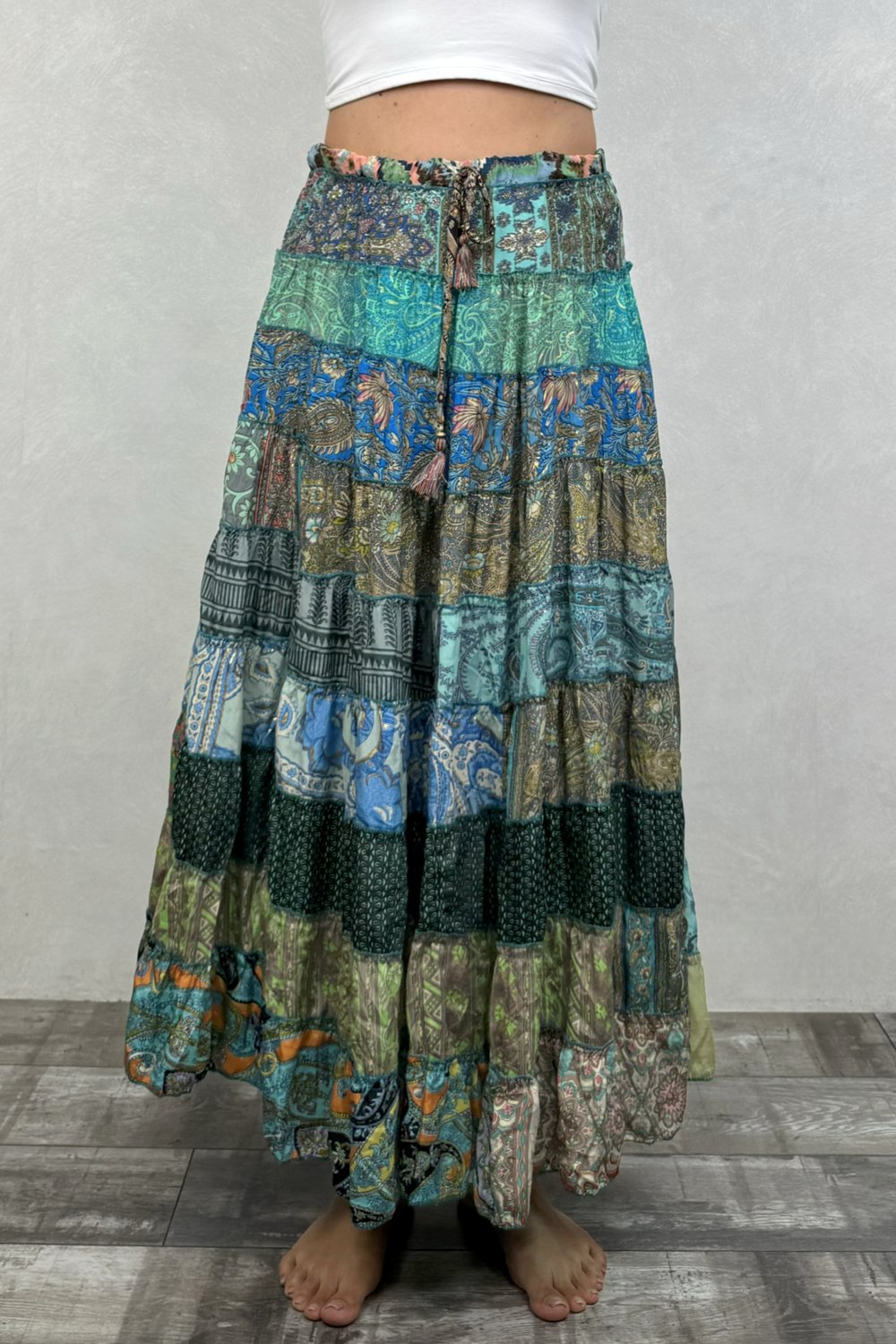 Gypsy Patch İpek Etek-Ocho