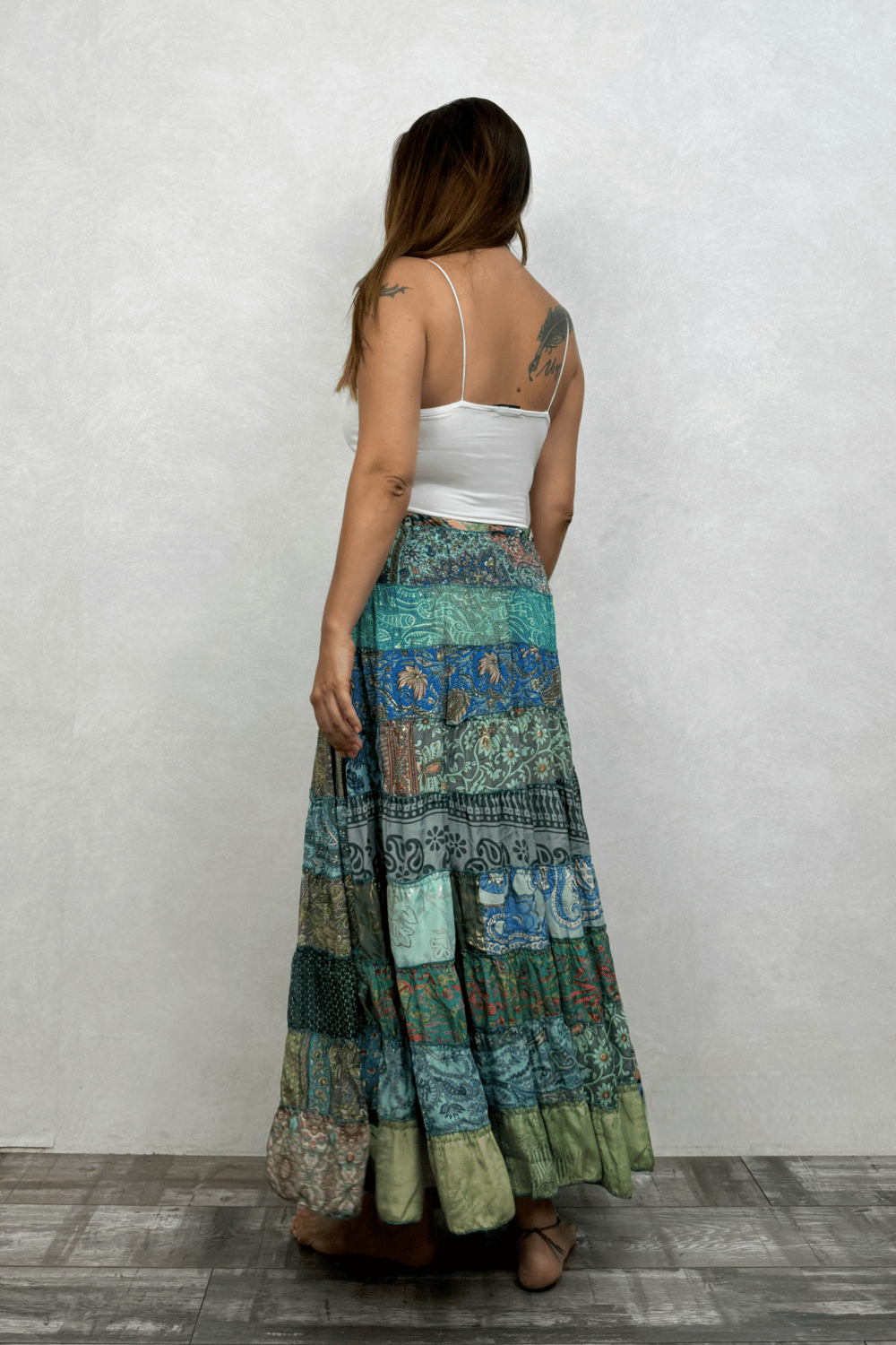 Gypsy Patch İpek Etek-Ocho