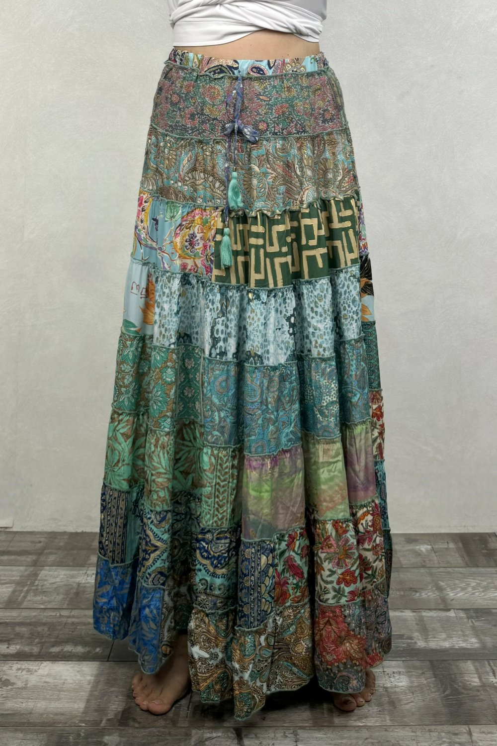 Gypsy Patch İpek Etek-Seis