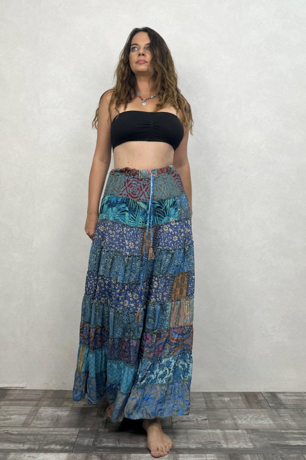 Gypsy Patch İpek Etek-Siete