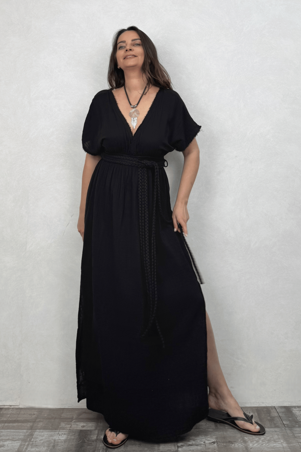 Blanca Helen Duo Elbise  - Siyah