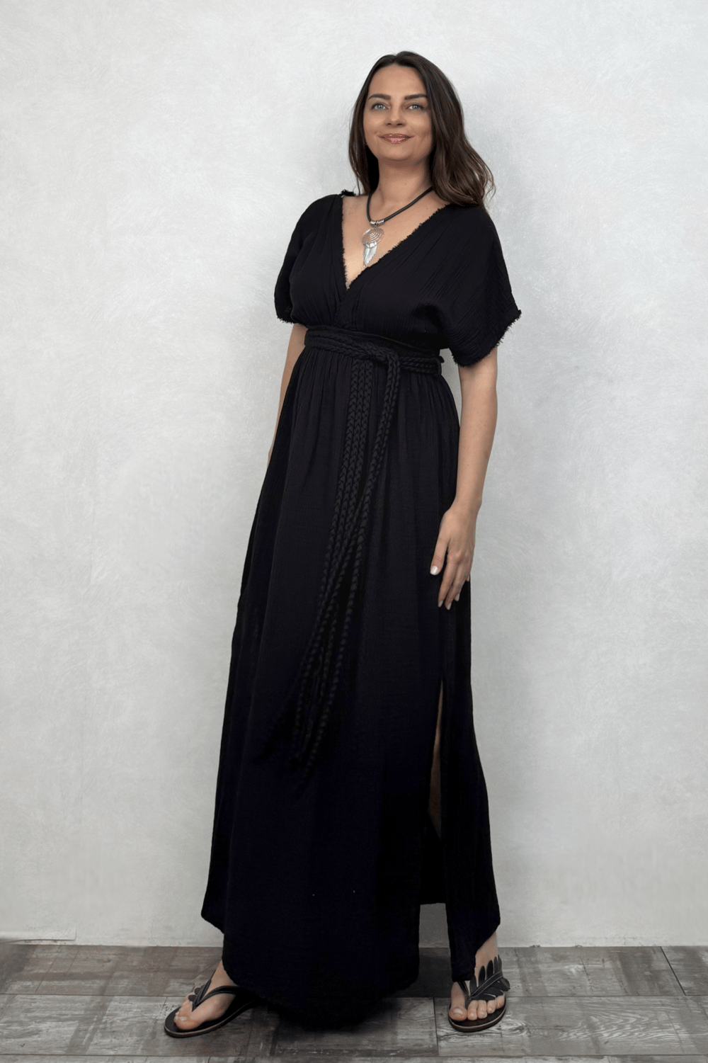 Blanca Helen Duo Elbise  - Siyah