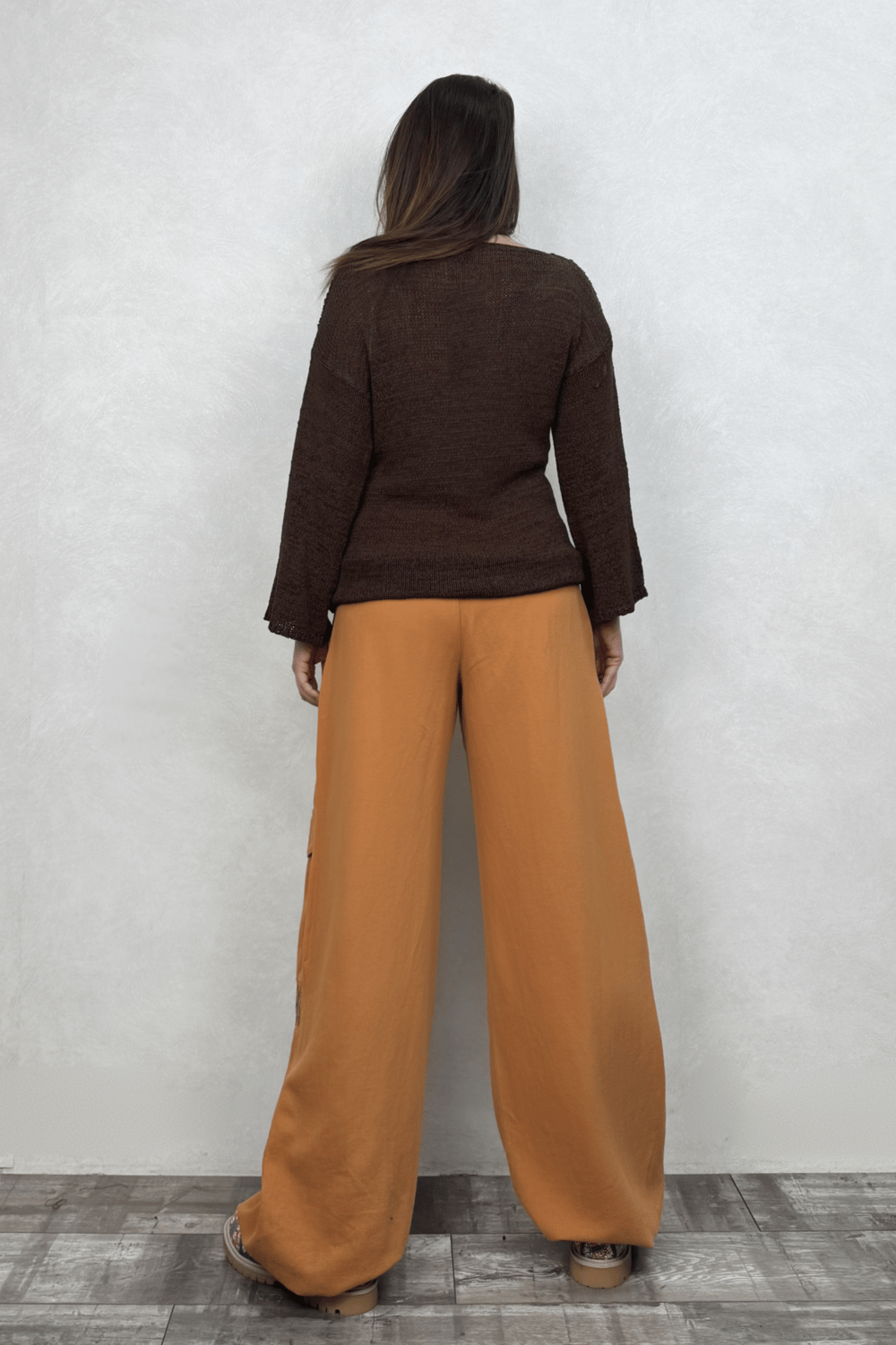 Kargo Model Gabardin Pantolon - Hardal