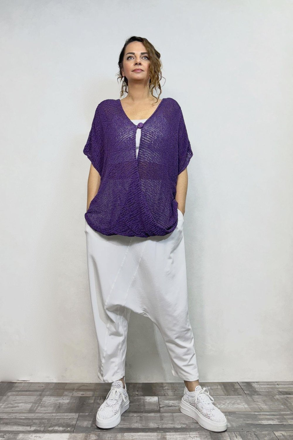 Lamante  Zoi Şalvar - Beyaz